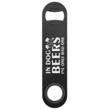 Abrebotellas de acero In Dog Beers..