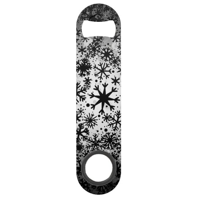 Bar Abrebotellas de acero inoxidable para Navidad (Anverso)
