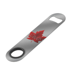 Bar Abrebotellas de Canadá Hojas de Arce de Canadá Rec