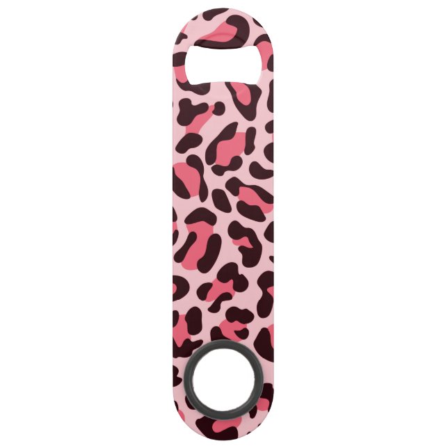 Bar Abrebotellas de velocidad con estampado de leopard (Reverso)