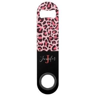 Bar Abrebotellas de velocidad con estampado de leopard
