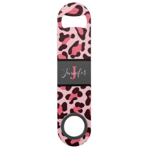 Bar Abrebotellas de velocidad con estampado de leopard