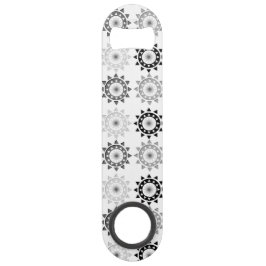 Bar Abrebotellas negro y gris de la velocidad de los