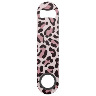 Bar Abrebotellas rápido con estampado de leopardo en r