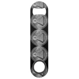 Bar Barra Illuminati del abrebotellas abierto de la