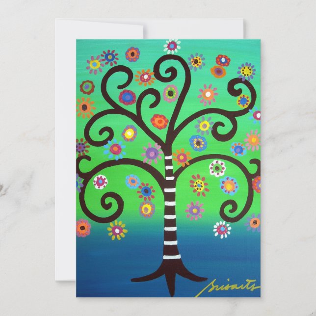 Bar Bat Mitzvah Invitación (Anverso)