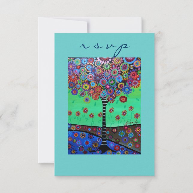 Bar Bat Mitzvah RSVP (Anverso)