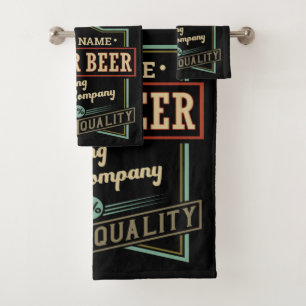Bar de etiquetas personalizadas Lager Beer Brewing