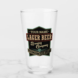 Bar de etiquetas personalizadas Lager Beer Brewing