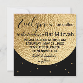 Bar de murciélagos Mitzvah fuera de esta Invitació