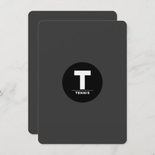 Bar de TENNIS Bat Mitzvah Invitaciones clásicas