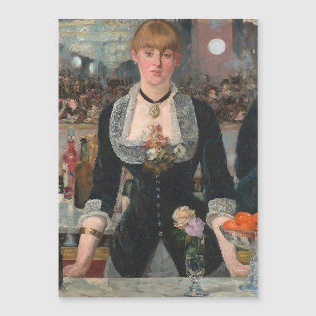 Bar en el Folies-Bergère Edouard Manet (Anverso)