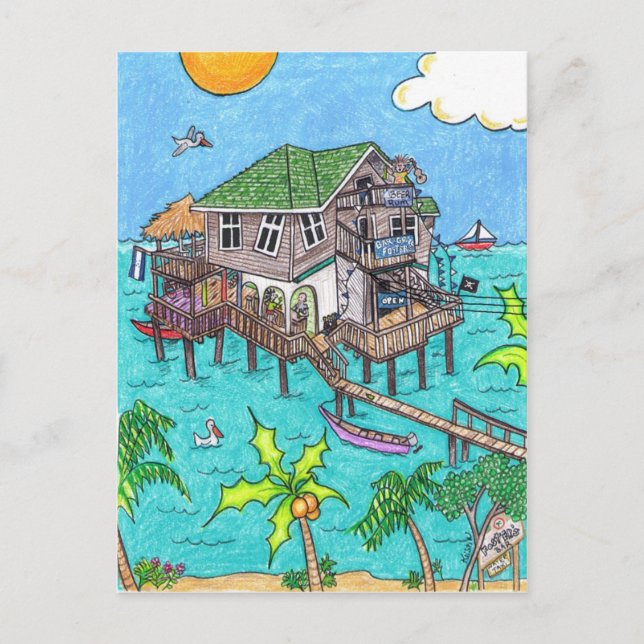 Bar Foster y postal Grill (Anverso)