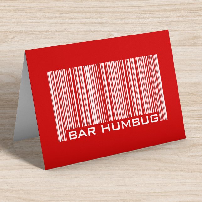 Bar Humbug - Código de barras anti Navidad (Subido por el creador)