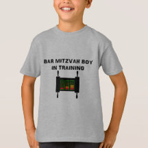 Bar Mitzvah Boy en el curso clásico - camiseta