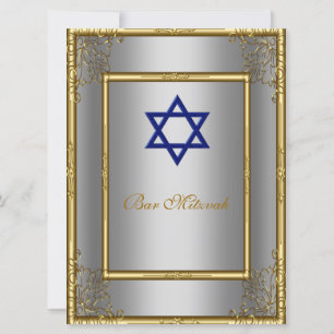 Bar Mitzvah Invitación