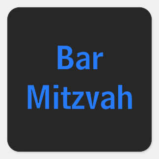 Bar Mitzvah pegatinas
