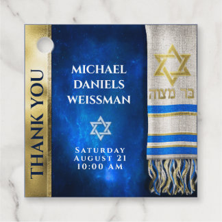 Bar Mitzvah Prayer Shawl Gift Etiqueta
