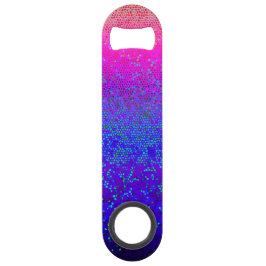 Bar Polvo de estrella del purpurina del abrebotellas