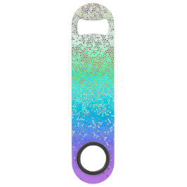 Bar Polvo de estrella del purpurina del abrebotellas