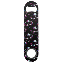 Bar Shooting Stars y abrebotellas negro de la