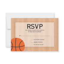 Bar temático de baloncesto Mitzvah RSVP