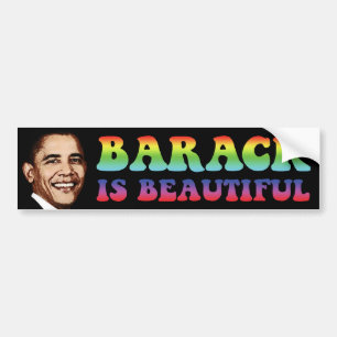Barack es Hermoso - Calcomanía de Obama