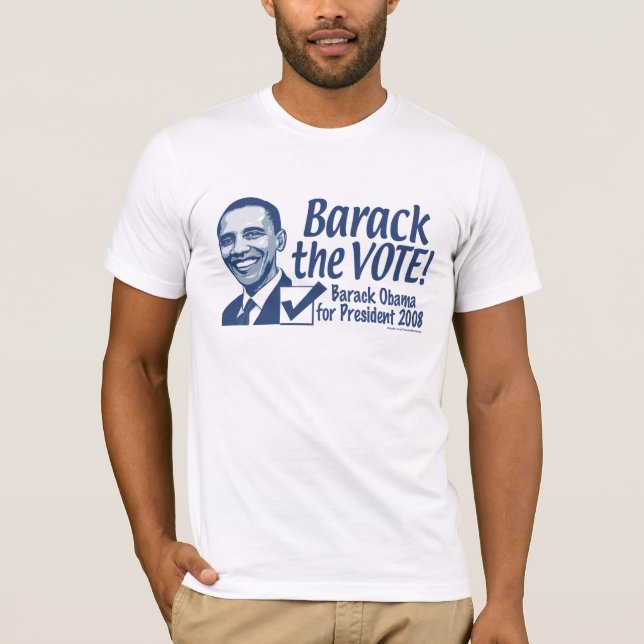 Barack la camisa del voto (Anverso)