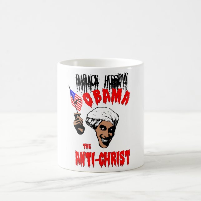 Barack la taza de Anti-Cristo (Centro)