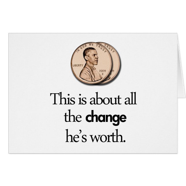 BARACK OBAMA ANTI (Anverso (Horizontal))