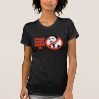 BARACK OBAMA ASUSTA LA CAMISETA YO/ANTI-OBAMA