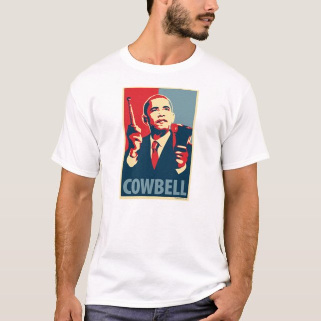 Barack Obama - cencerro: Camiseta de OHP (Anverso)