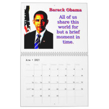 Barack Obama cita calendario