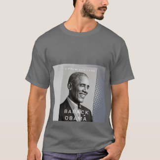 Barack Obama de camisetas Una tierra prometida