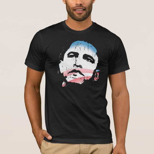 Barack Obama para la camiseta de la esperanza (Anverso)