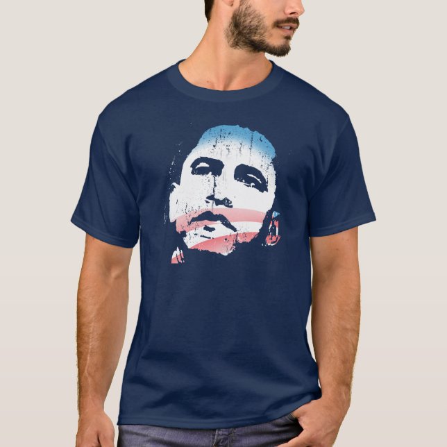 Barack Obama para la camiseta de la esperanza (Anverso)