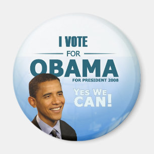 Barack Obama podemos sí imán