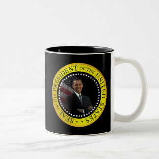 Barack Obama - taza presidencial del sello