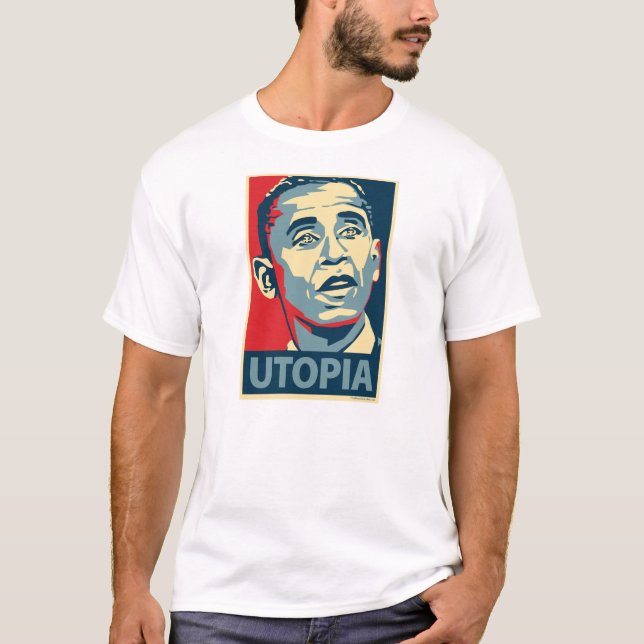 Barack Obama - Utopía: Camiseta de OHP (Anverso)