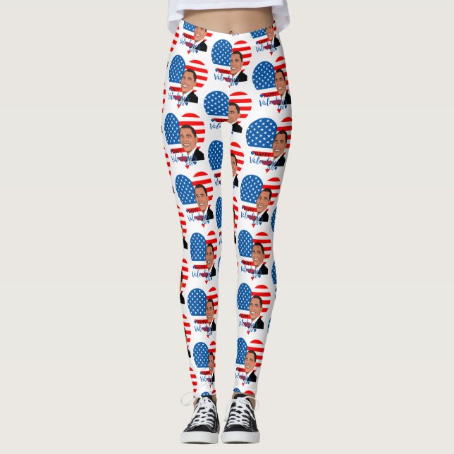 barack obama valentine leggings (Anverso)