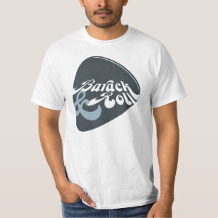 Barack y camiseta ligera de Obama del rollo