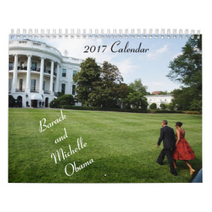 Barack y Michelle 2017 - calendario
