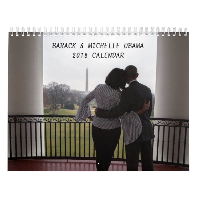 Barack y Michelle 2018 - calendario (Tapa)