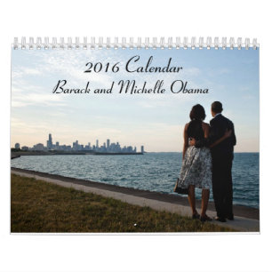Barack y Michelle Obama 2016 - Calendario
