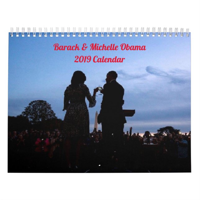 Barack y Michelle Obama 2019 - calendario (Tapa)