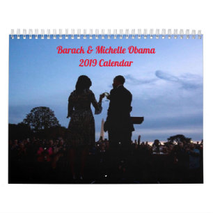 Barack y Michelle Obama 2019 - calendario