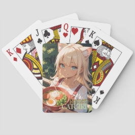 BARAJA DE CARTAS ラーメンを食べる猫耳娘