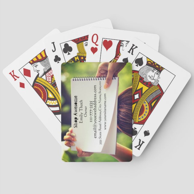 BARAJA DE CARTAS 名刺にもなる個性的な (Reverso)