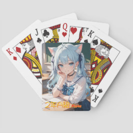 BARAJA DE CARTAS 学校に通う猫耳娘