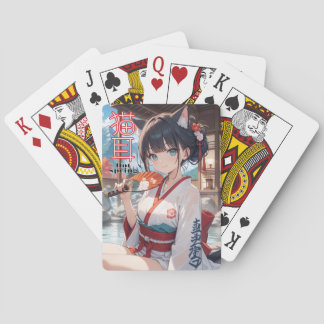 BARAJA DE CARTAS 温泉に入る猫耳娘